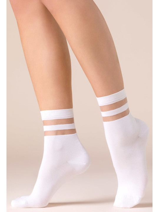 Шкарпетки Gabriella Cami Біло-тілесний
