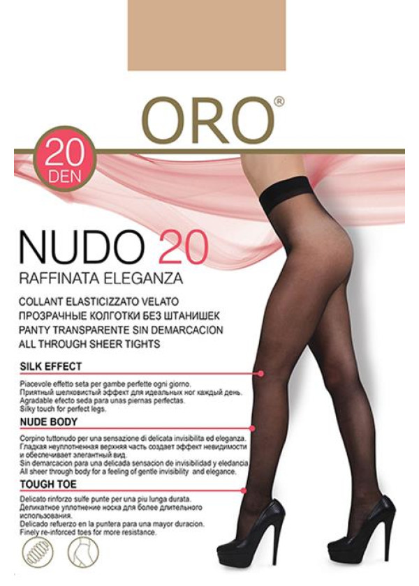 Колготки ORO Nudo 20 den Телесный светлый