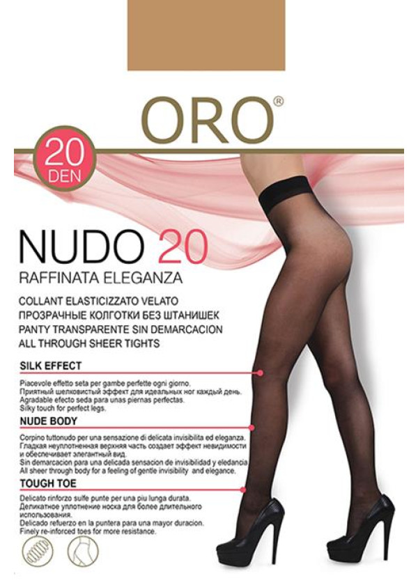 Колготки ORO Nudo 40 den Телесный темный