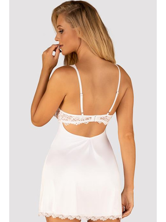 Платье Obsessive Amor Blanco chemise