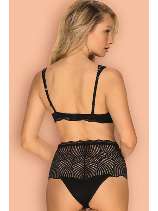 Комплект Obsessive KLARITA SET bra & high-waisted panties
