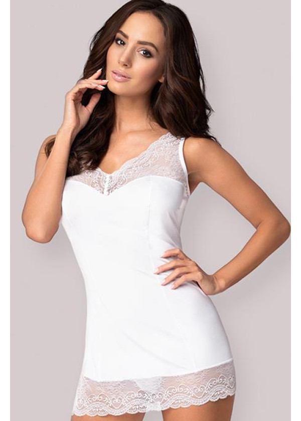 Платье Obsessive Miamor chemise Белый