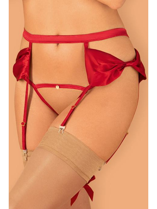 Пояс Obsessive Rubinesa garter belt