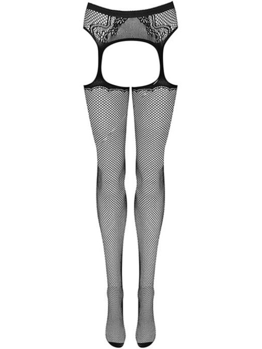 Панчохи з поясом Obsessive S232 garter stockings