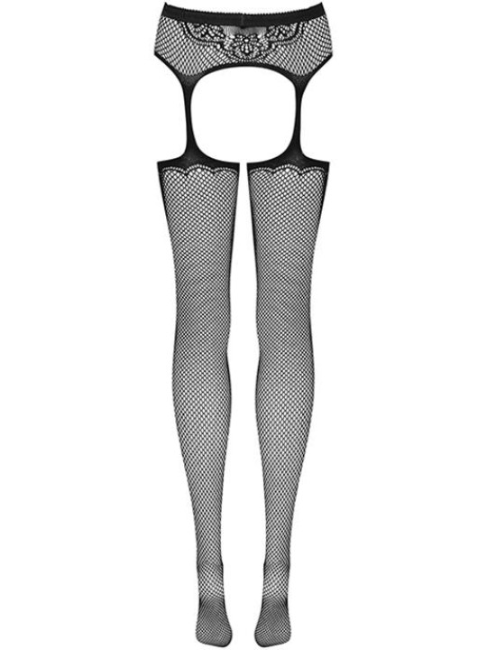 Панчохи з поясом Obsessive S232 garter stockings