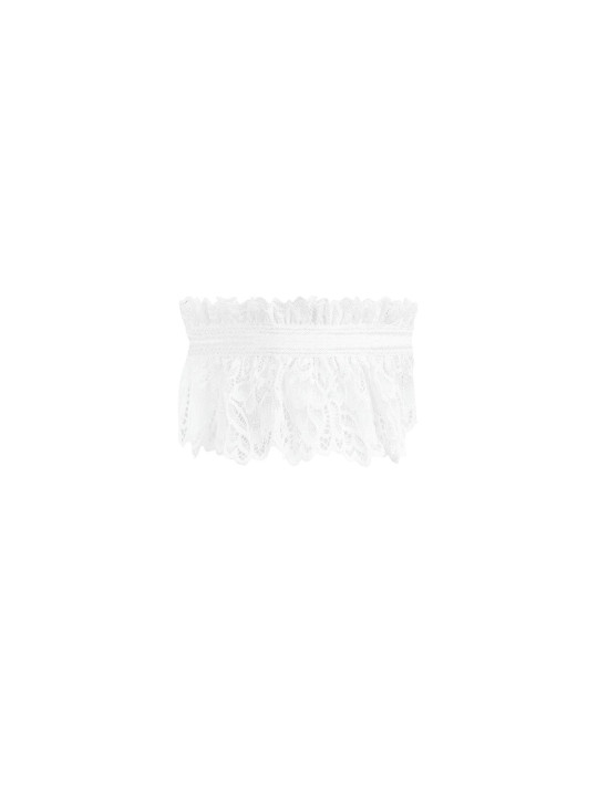 Підв'язка Obsessive AMOR BLANCO GARTER